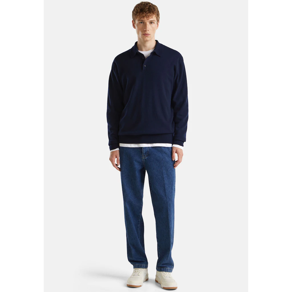 United Colors Of Benetton Langarm-Poloshirt ▷ Kaufen