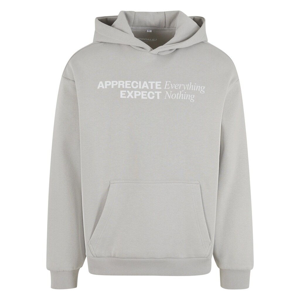 Upscale by Mister Tee Kapuzensweatshirt »Upscale by Mister Tee Appreciate & Respect Fluffy Hoody« (1 tlg.)