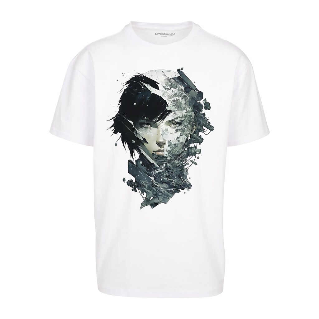 Upscale by Mister Tee T-Shirt »Upscale by Mister Tee Herren Puppet Master Heavy Oversize Tee« (1 tlg.)