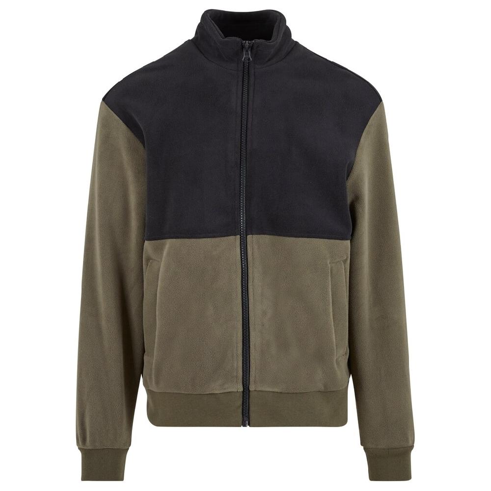 URBAN CLASSICS Allwetterjacke »Urban Classics Colour Block Polar Fleece Jacket« (1 St.) ohne Kapuze