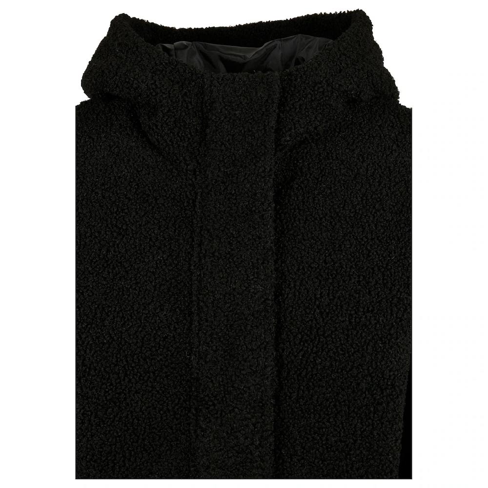 URBAN CLASSICS Allwetterjacke »Urban Classics Damen Ladies Short Sherpa Jacket« (1 St.) Mit Kapuze