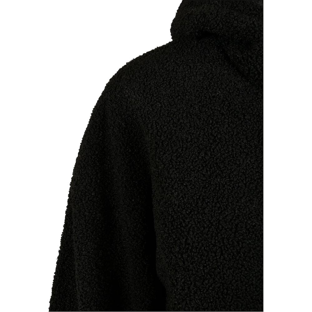 URBAN CLASSICS Allwetterjacke »Urban Classics Damen Ladies Short Sherpa Jacket« (1 St.) Mit Kapuze