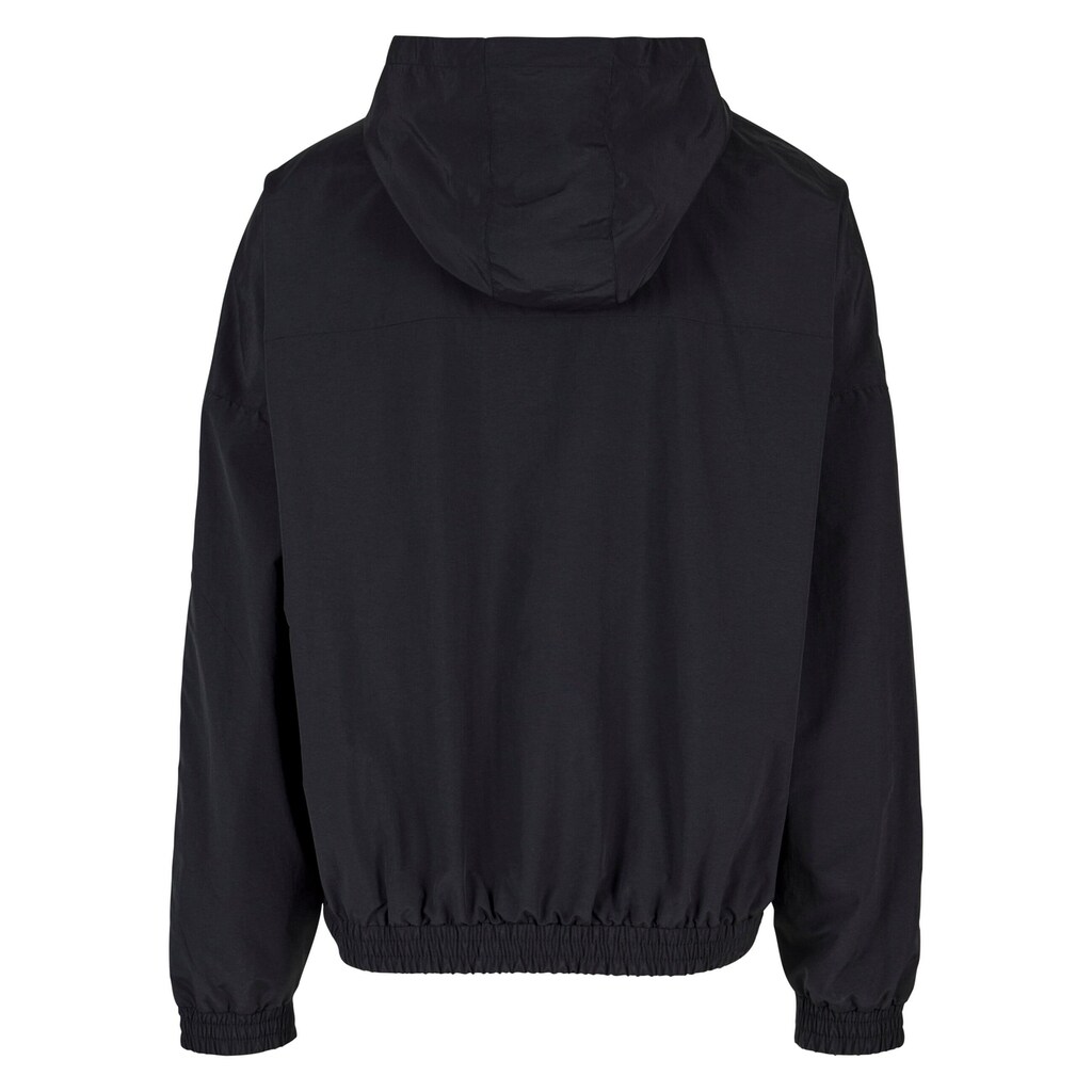 URBAN CLASSICS Allwetterjacke »Urban Classics Herren 90's Pull Over Jacket« (1 St.) Mit Kapuze ▷ Für