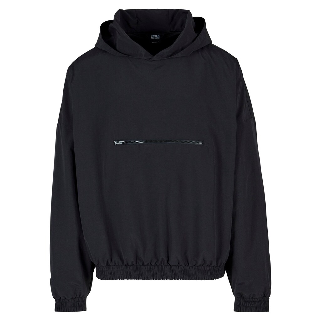 URBAN CLASSICS Allwetterjacke »Urban Classics Herren 90's Pull Over Jacket« (1 St.) mit Kapuze ▷ für