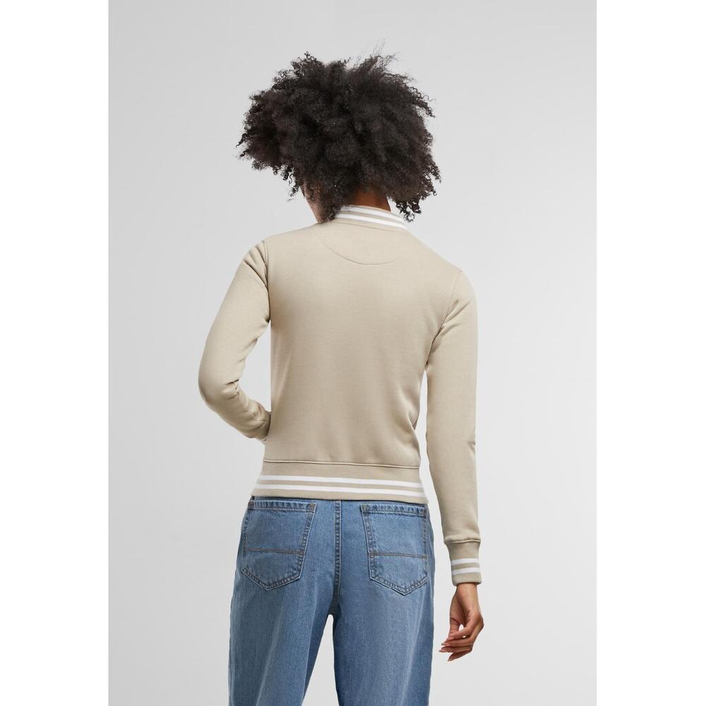URBAN CLASSICS Anorak »Urban Classics Damen Ladies College Sweat Jacket« (1 St.) Ohne Kapuze