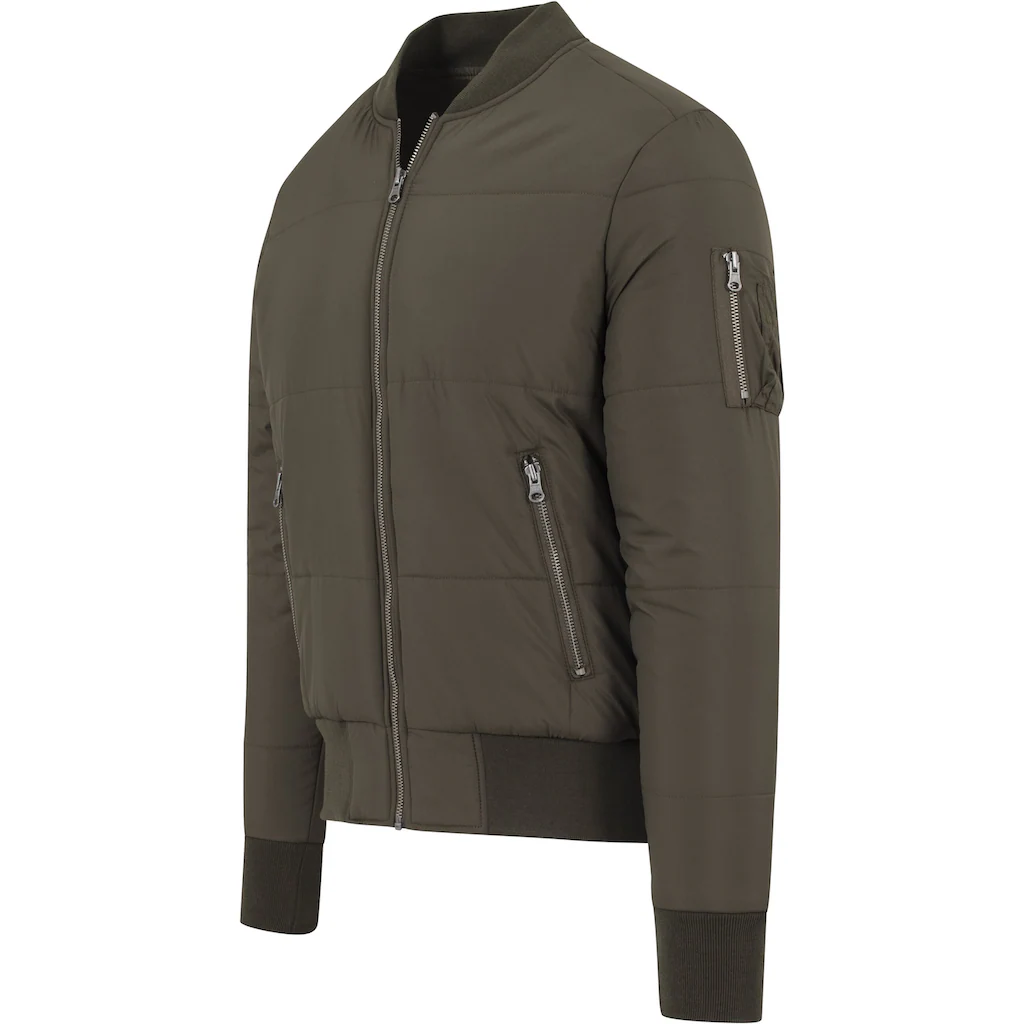 URBAN CLASSICS Anorak »Urban Classics Herren Basic Quilt Bomber Jacket« (1 St.) Ohne Kapuze Kaufen