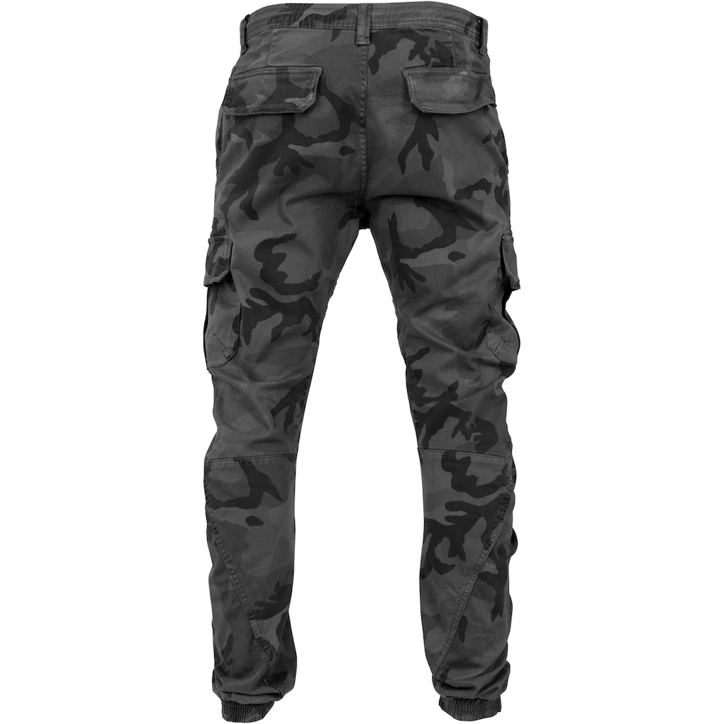 URBAN CLASSICS Cargohose »Urban Classics Herren Camo Cargo Jogging Pants« (1 Tlg.) ▷ Für