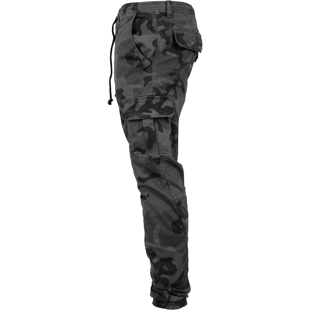 URBAN CLASSICS Cargohose »Urban Classics Herren Camo Cargo Jogging Pants« (1 Tlg.) ▷ Für