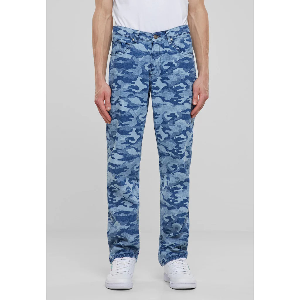 URBAN CLASSICS Cargohose »Urban Classics Laser Camo Printed Jeans« (1 Tlg.) ▷ Kaufen