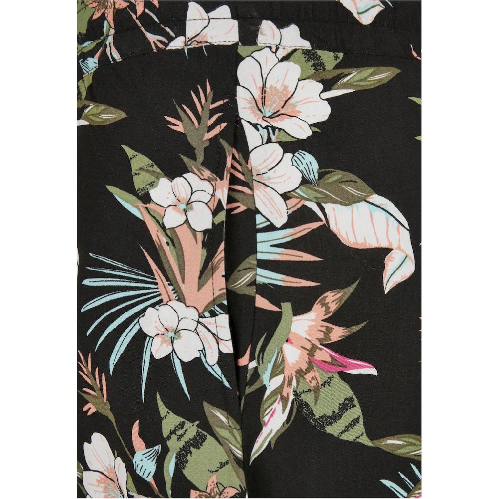 URBAN CLASSICS Jerseyrock »Urban Classics Damen Ladies Viscose Midi Skirt« (1 Tlg.)