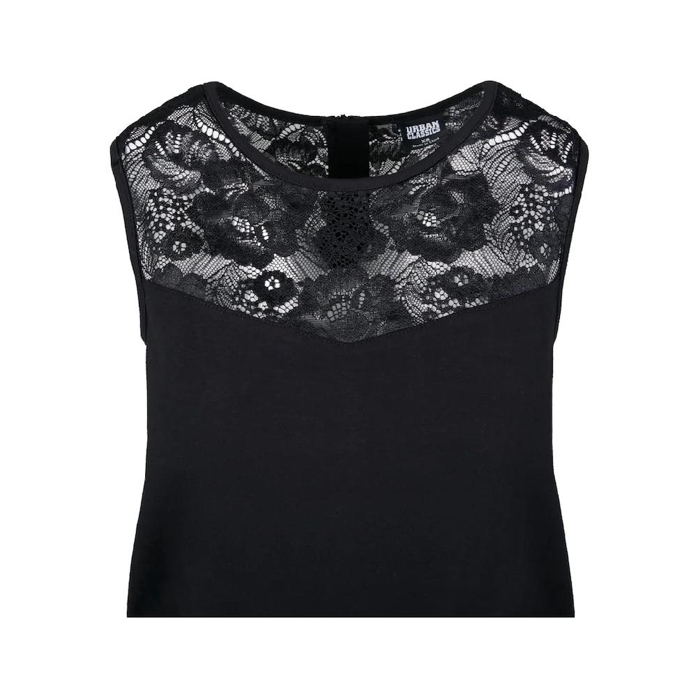 URBAN CLASSICS Jumpsuit »Urban Classics Damen Ladies Lace Block Jumpsuit« (1 Tlg.)