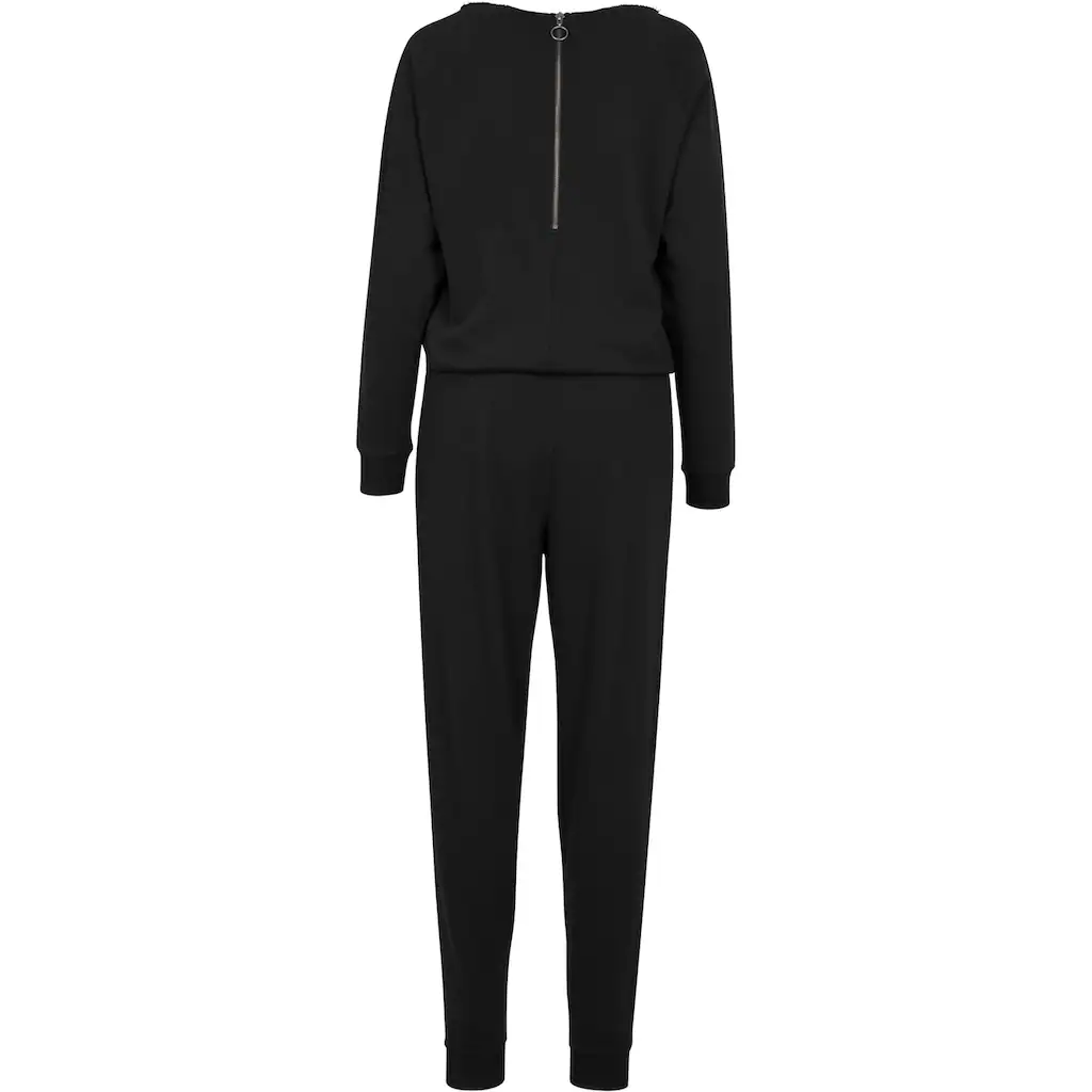 URBAN CLASSICS Jumpsuit »Urban Classics Damen Ladies Long Sleeve Terry Jumpsuit« (1 Tlg.)