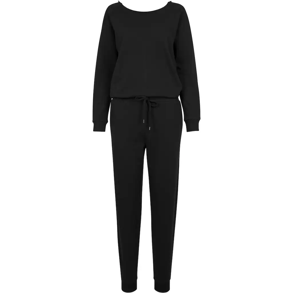URBAN CLASSICS Jumpsuit »Urban Classics Damen Ladies Long Sleeve Terry Jumpsuit« (1 tlg.)