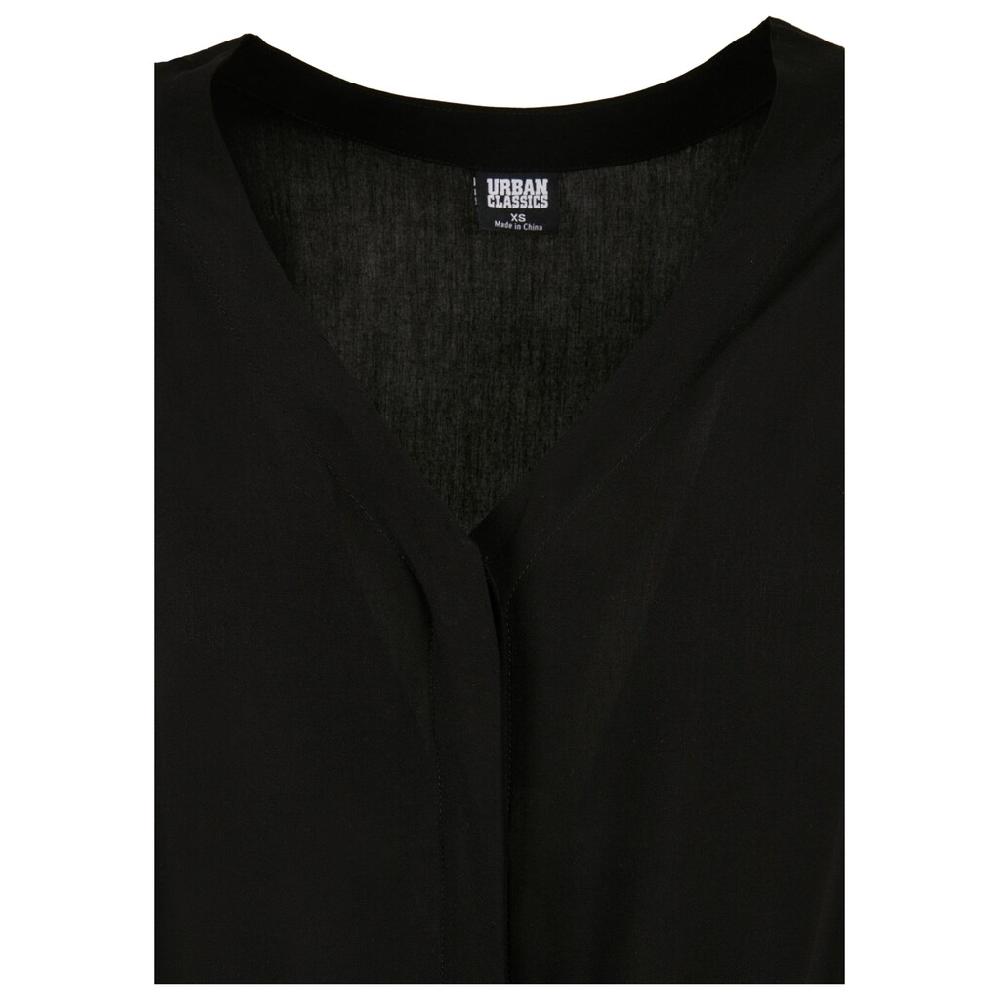 URBAN CLASSICS Jumpsuit »Urban Classics Damen Ladies Short Viscose Belt Jumpsuit« (1 Tlg.)