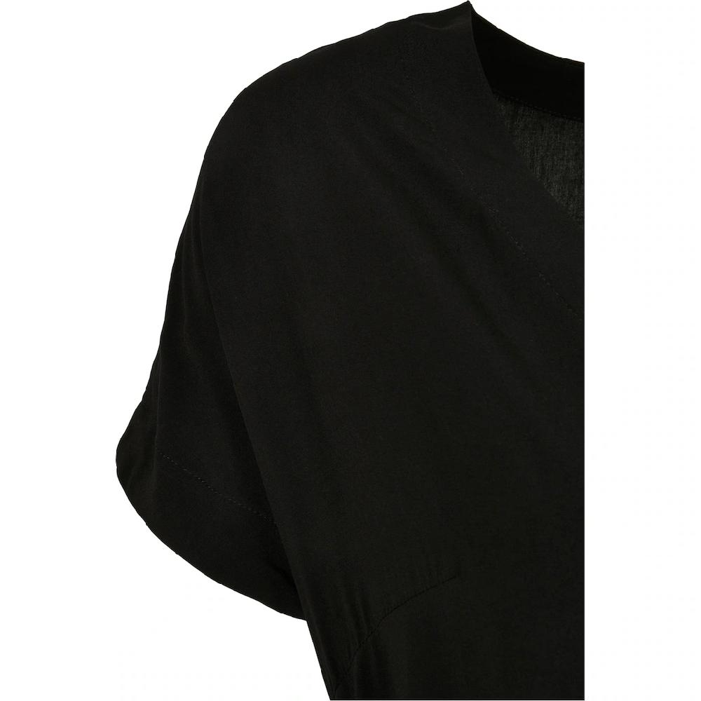 URBAN CLASSICS Jumpsuit »Urban Classics Damen Ladies Short Viscose Belt Jumpsuit« (1 Tlg.)