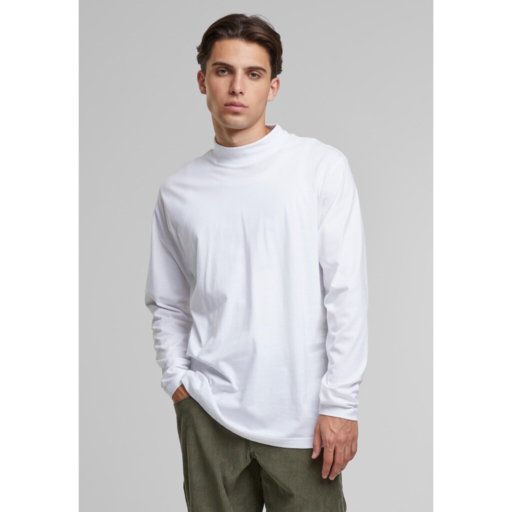 URBAN CLASSICS Longsleeve »Urban Classics Mock Neck Longsleeve« (1 Tlg.)