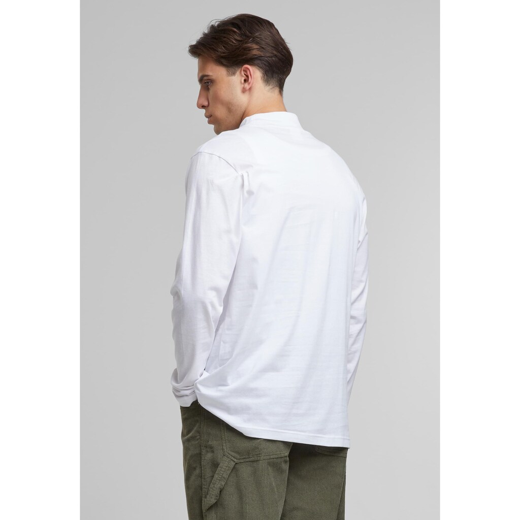 URBAN CLASSICS Longsleeve »Urban Classics Mock Neck Longsleeve« (1 Tlg.)