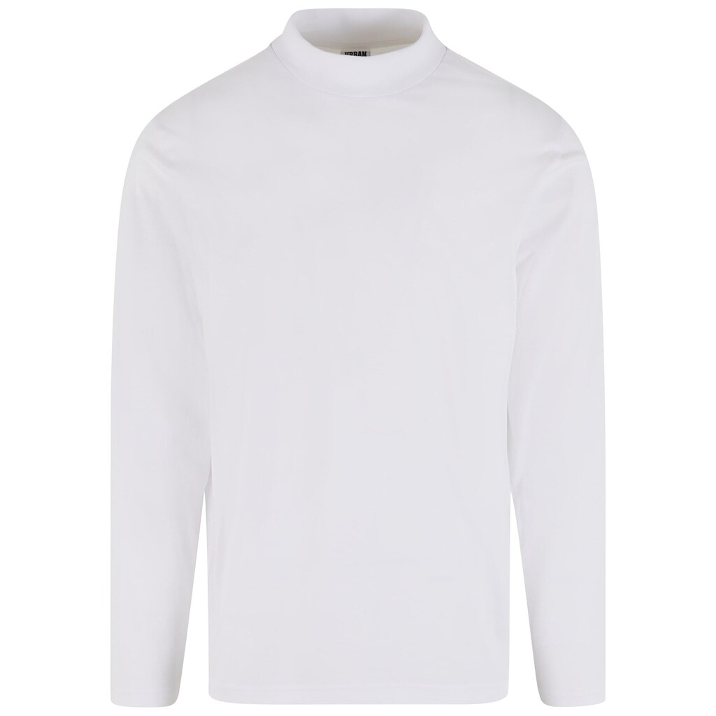 URBAN CLASSICS Longsleeve »Urban Classics Mock Neck Longsleeve« (1 tlg.)