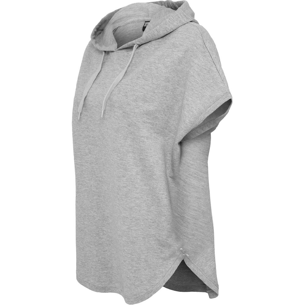 URBAN CLASSICS Rundhalspullover »Urban Classics Damen Ladies Sleeveless Terry Hoody« (1 Tlg.)