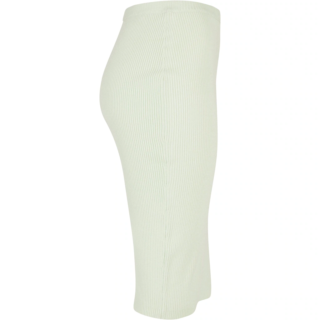 URBAN CLASSICS Sommerrock »Urban Classics Damen Ladies Rib Knit Midi Skirt« (1 Tlg.)