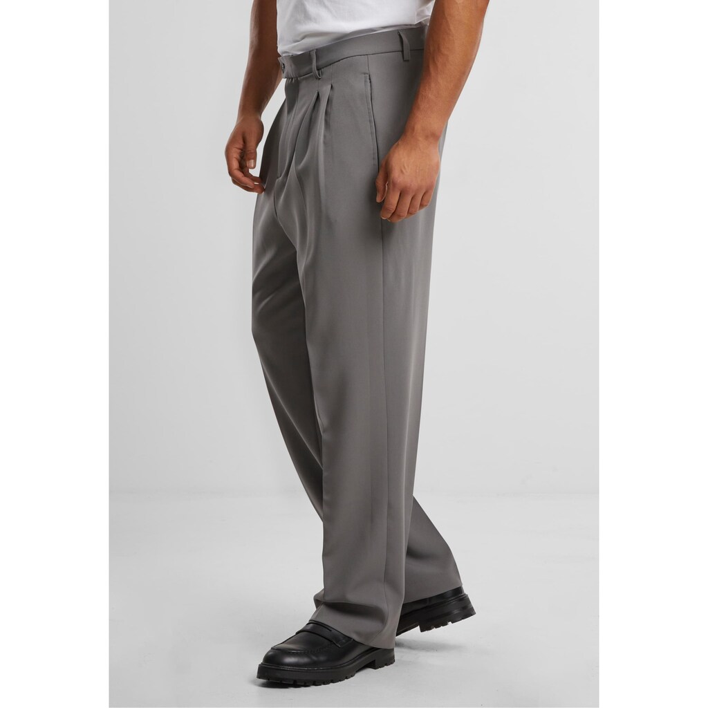 URBAN CLASSICS Stoffhose »Urban Classics Double Pleated Dressed Pants« (1 Tlg.)