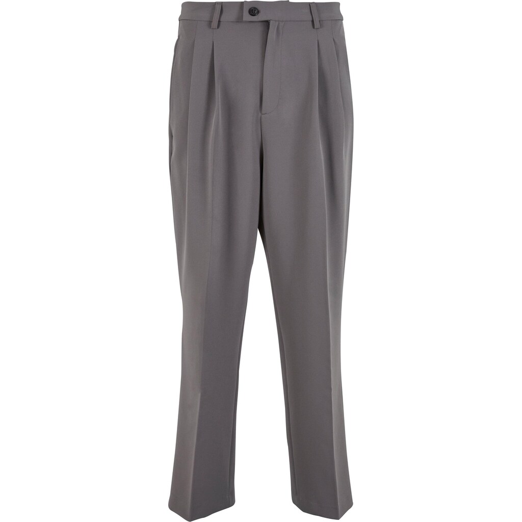 URBAN CLASSICS Stoffhose »Urban Classics Double Pleated Dressed Pants« (1 tlg.)