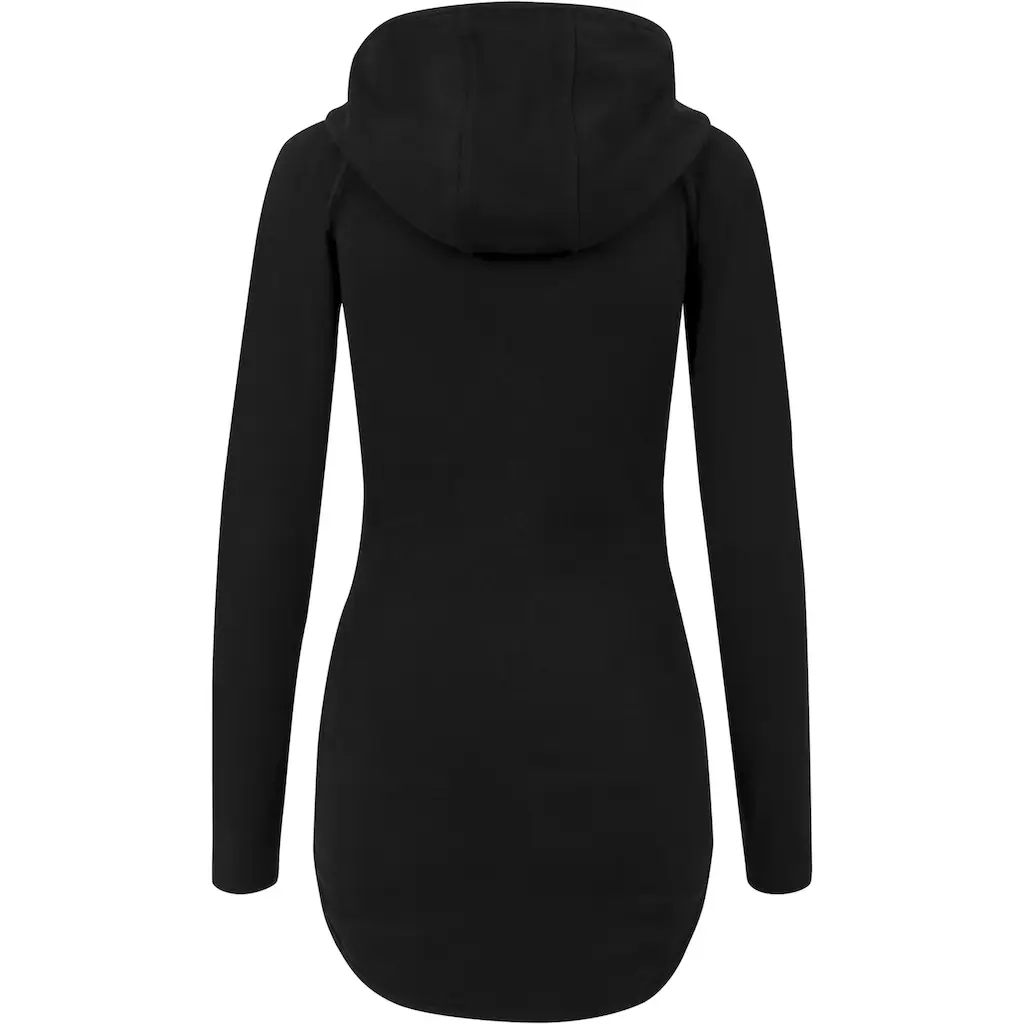 URBAN CLASSICS Sweatjacke »Urban Classics Damen Ladies Athletic Interlock Zip Hoody«