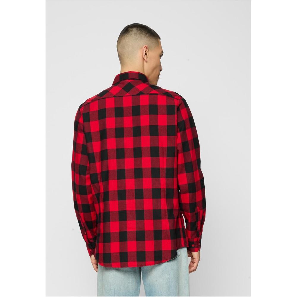 URBAN CLASSICS T-Shirt »Urban Classics Herren Checked Flanell Shirt« (1 Tlg.)