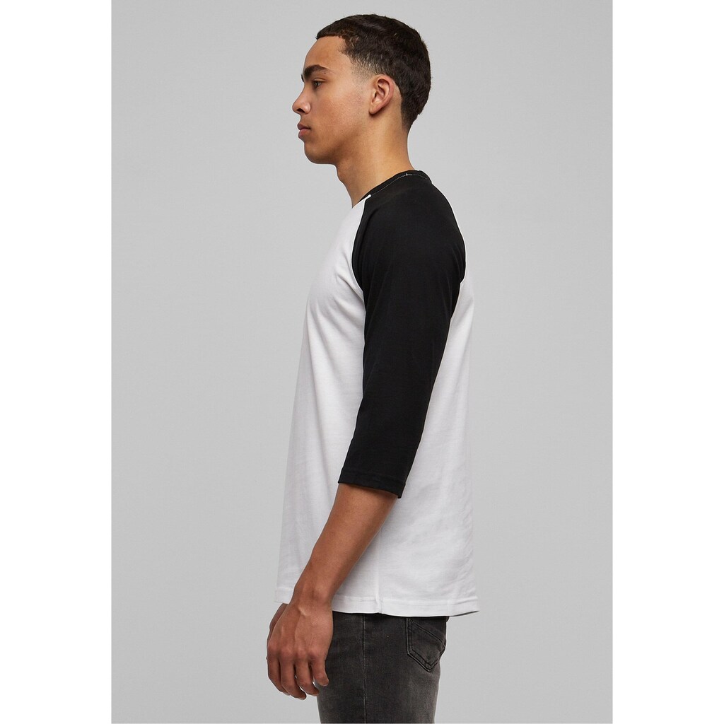 URBAN CLASSICS T-Shirt »Urban Classics Herren Contrast 3/4 Sleeve Raglan Tee« (1 Tlg.)
