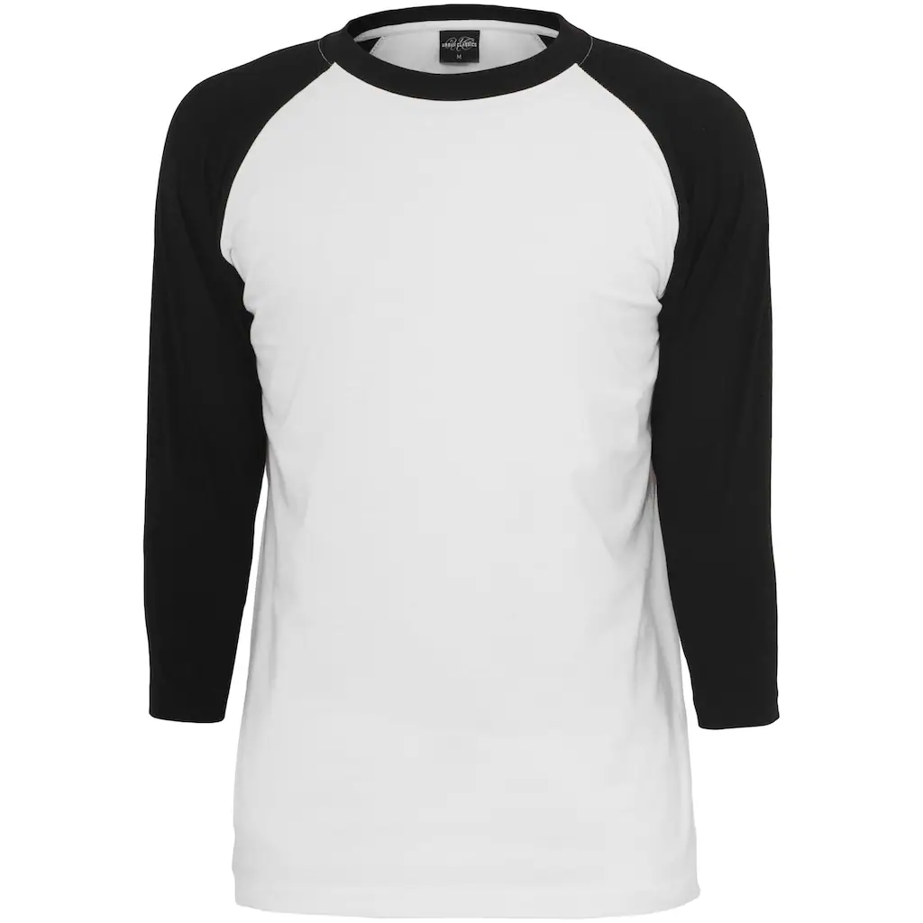 URBAN CLASSICS T-Shirt »Urban Classics Herren Contrast 3/4 Sleeve Raglan Tee« (1 tlg.)
