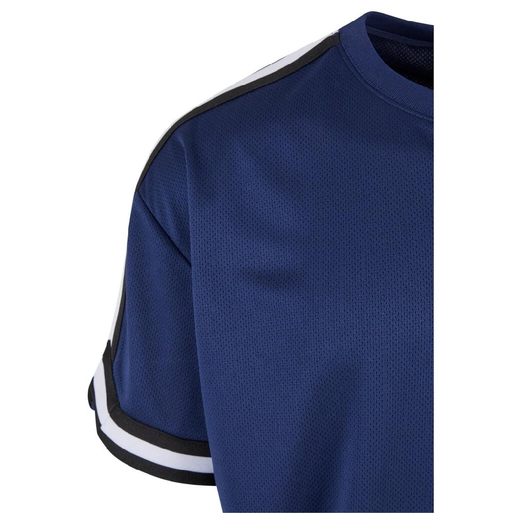 URBAN CLASSICS T-Shirt »Urban Classics Herren Oversized Stripes Mesh Tee« (1 Tlg.)