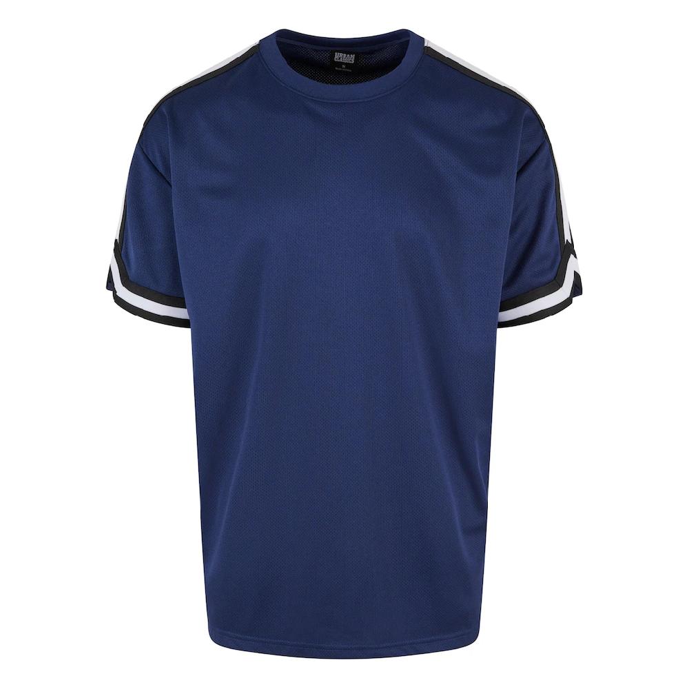 URBAN CLASSICS T-Shirt »Urban Classics Herren Oversized Stripes Mesh Tee« (1 tlg.)