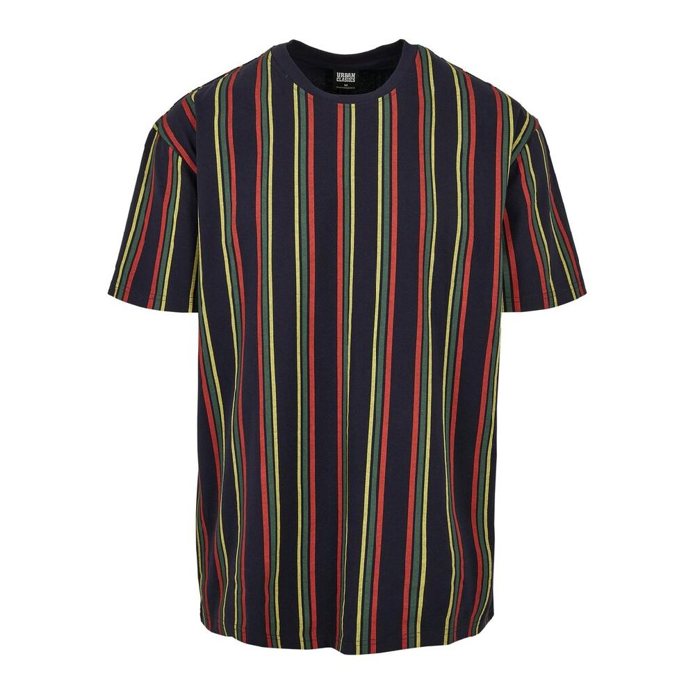 URBAN CLASSICS T-Shirt »Urban Classics Herren Printed Oversized Retro Stripe Tee« (1 tlg.)