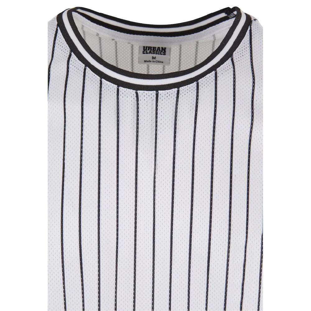 URBAN CLASSICS Tanktop »Urban Classics Striped Mesh Tanktop« (1 Tlg.) ▷ Für