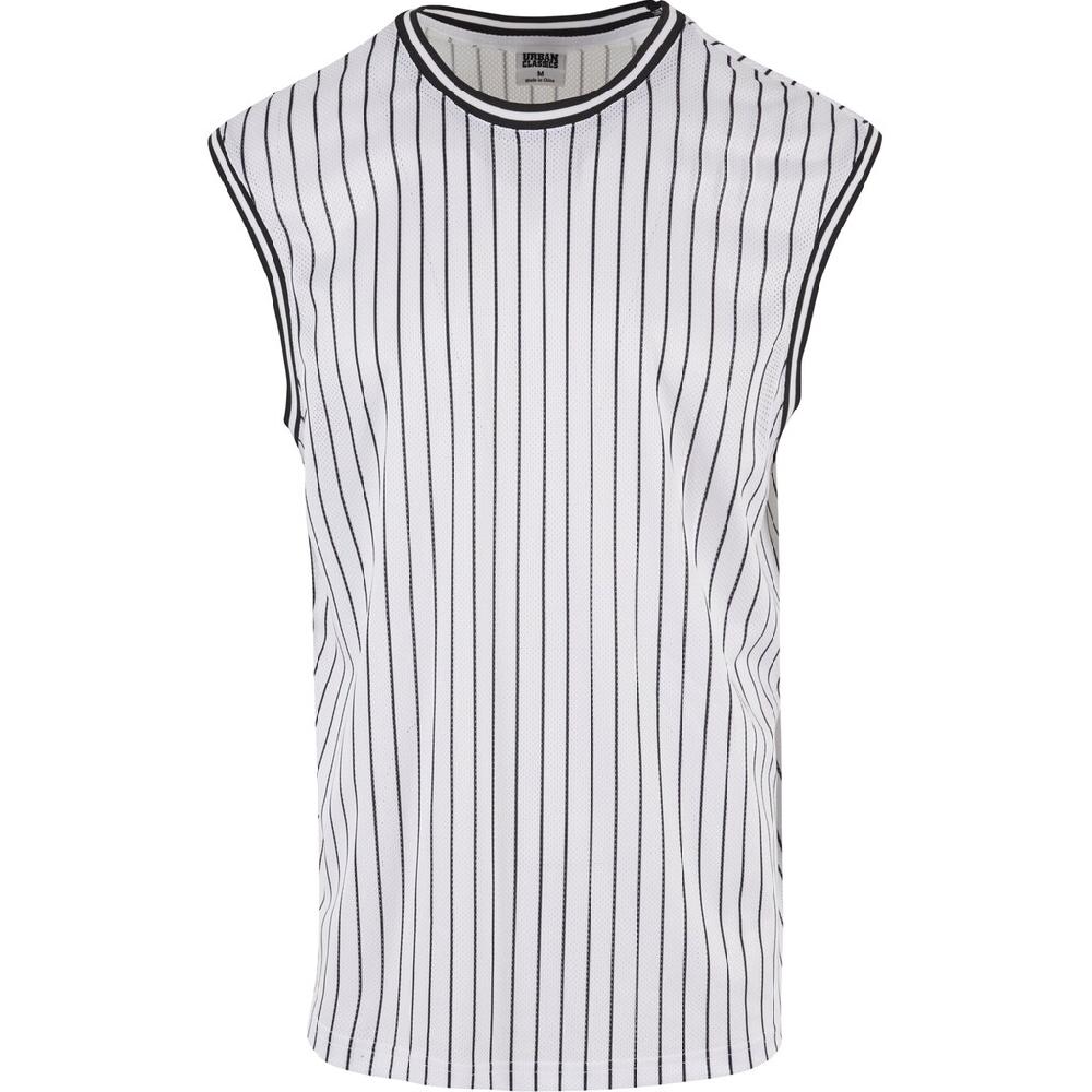 URBAN CLASSICS Tanktop »Urban Classics Striped Mesh Tanktop« (1 tlg.) ▷ für