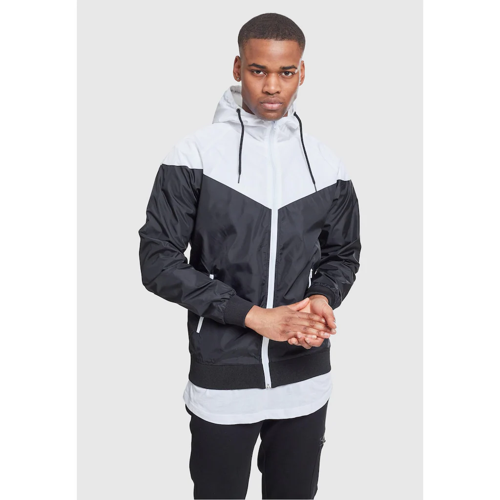 URBAN CLASSICS Windbreaker »Urban Classics Herren Arrow Windrunner« (1 St.) Mit Kapuze ▷ Bestellen