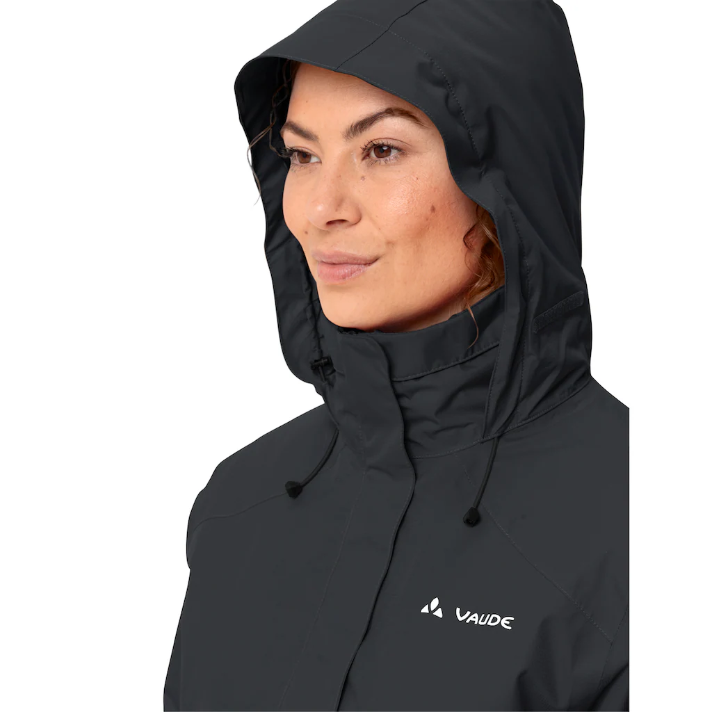VAUDE Fahrradjacke »WOMEN'S ESCAPE BIKE WARM JACKET« (1 St.) Mit Kapuze Wasserdicht Winddicht Und Atmungsaktiv