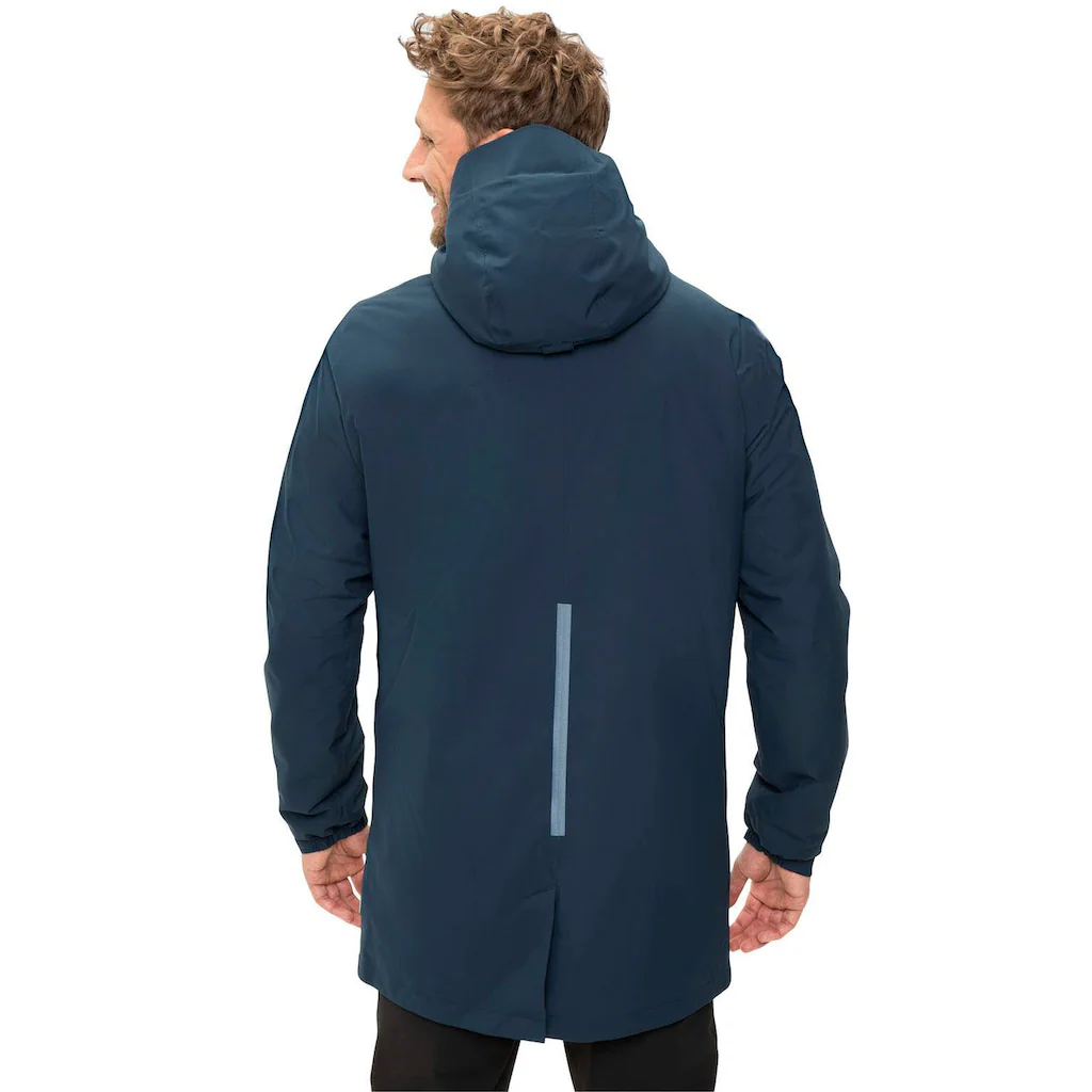 VAUDE Funktionsparka »MENS CYCLIST PADDED PARKA« (1 St.) Mit Kapuze