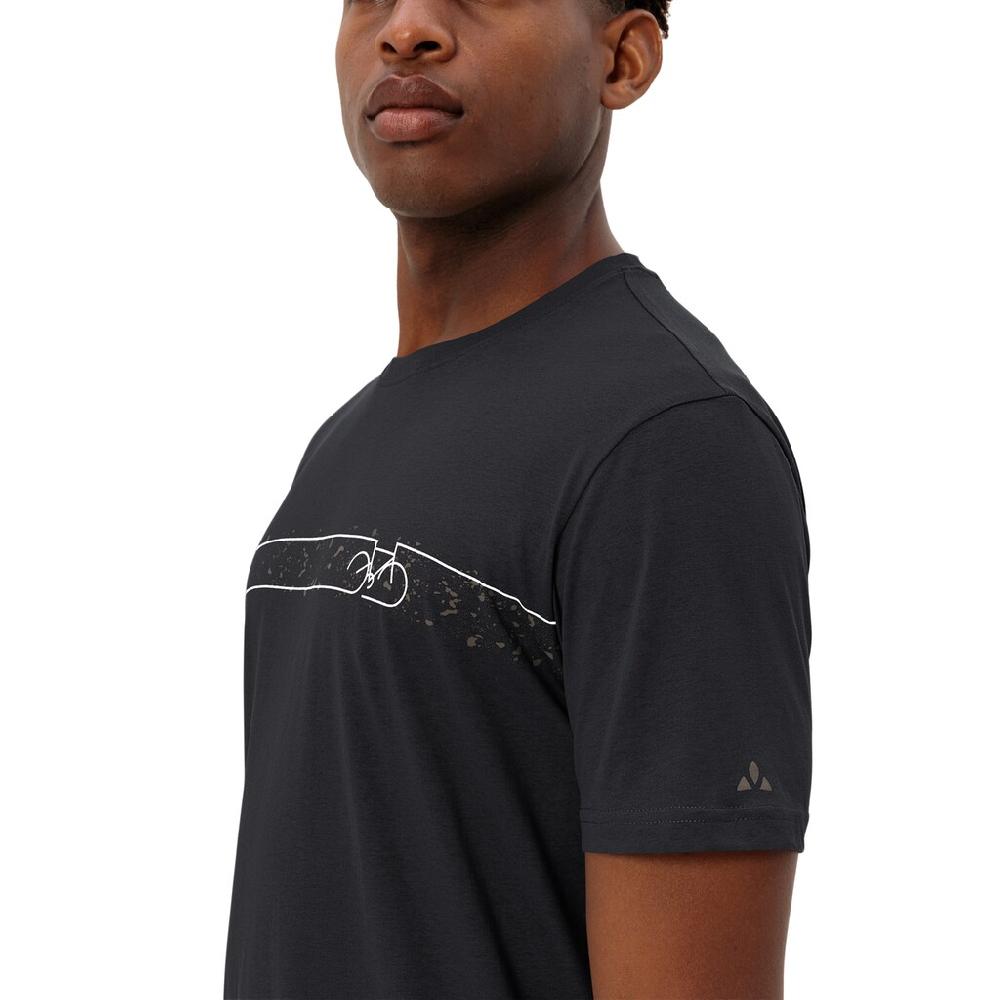 VAUDE Funktionsshirt Fahrradshirt Mit Print