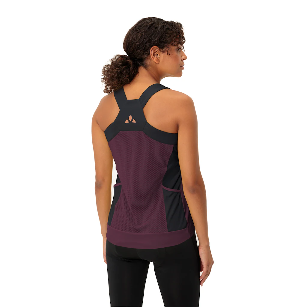 VAUDE Funktionstop »Women's Matera Top« Fahrradshirt Leicht Atmungsaktiv Und Schnelltrocknend