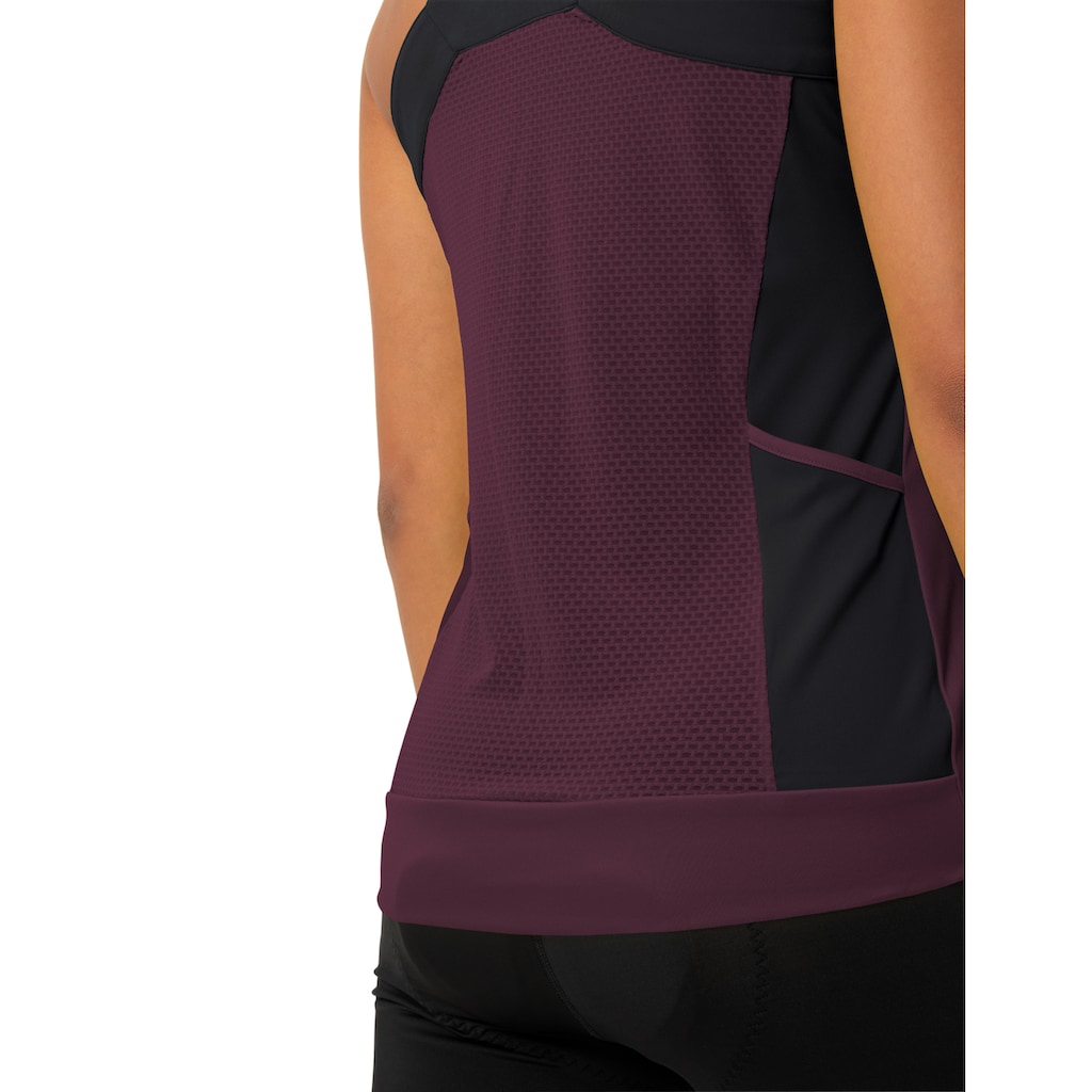 VAUDE Funktionstop »Women's Matera Top« Fahrradshirt Leicht Atmungsaktiv Und Schnelltrocknend