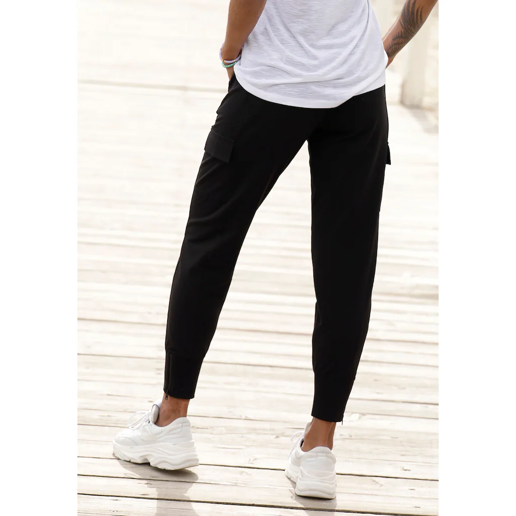 Venice Beach Jogginghose Mit Seitlichen Taschen Am Bein Cargohose Sweathose