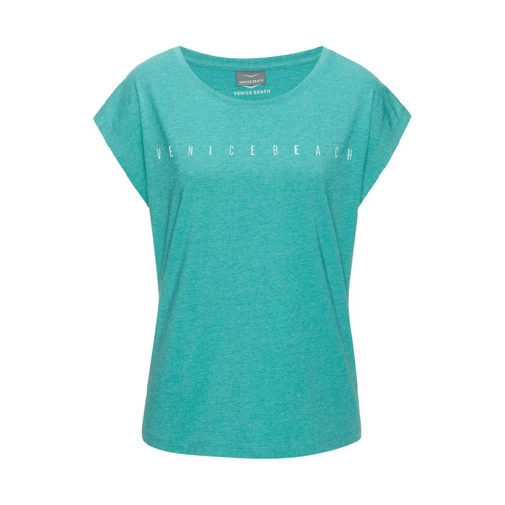 Venice Beach Kurzarmshirt Mit Frontdruck T-Shirt Aus Baumwollmischung Basic Casual Bestellen