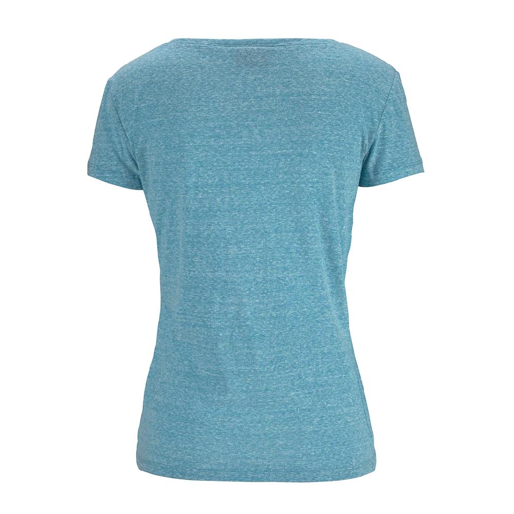 Venice Beach Strandshirt Mit Logo-Druck Aus Melierter Ware Vintage-Look Sportlich-casual