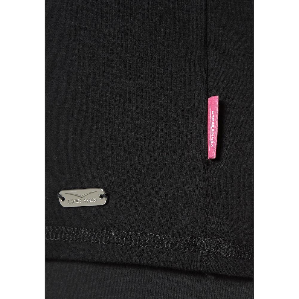 Venice Beach T-Shirt Lockere Passform Elastisches Material