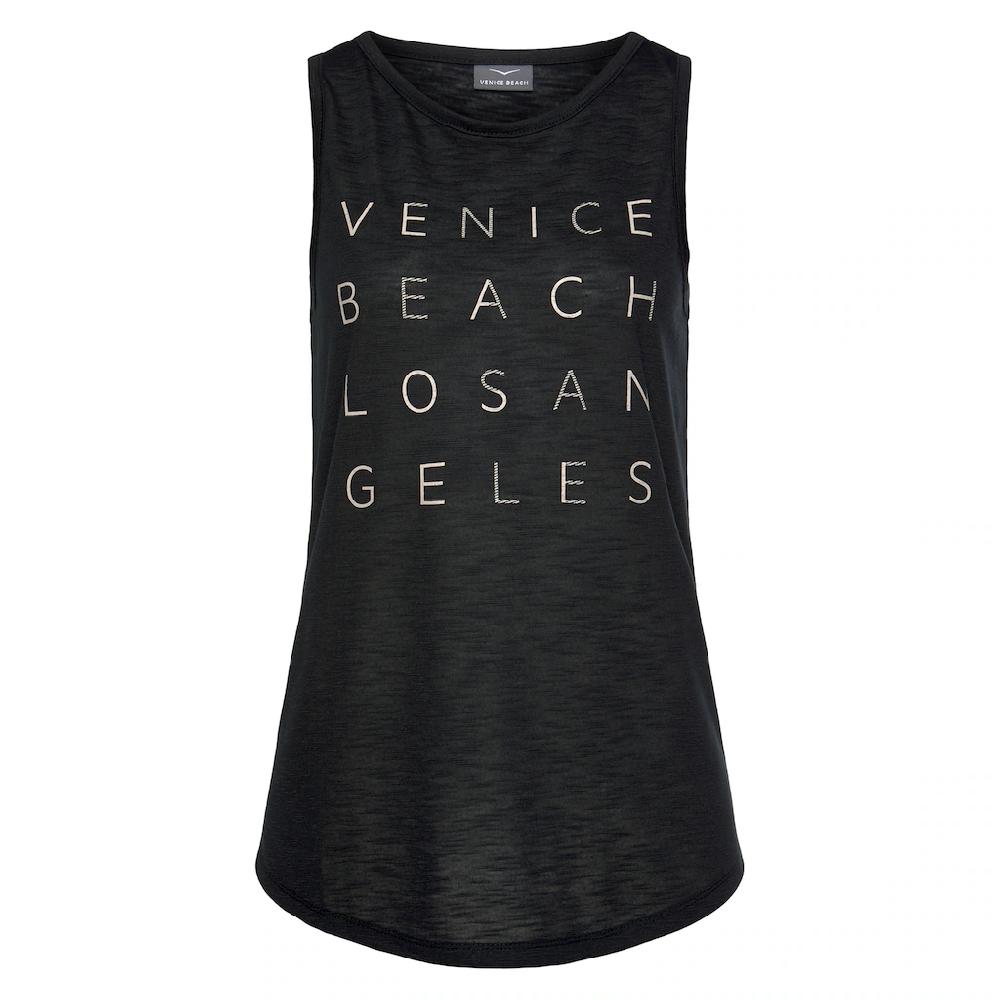 Venice Beach Tanktop Mit Logoprint Tanktop