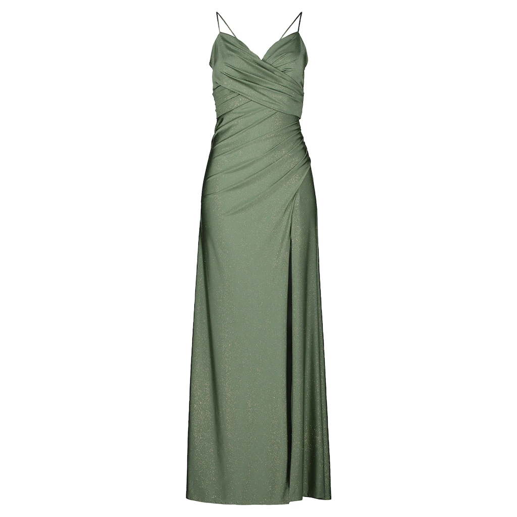 Vera Mont Abendkleid »Vera Mont Abendkleid Im Glitzer-Look« Wickel-Design