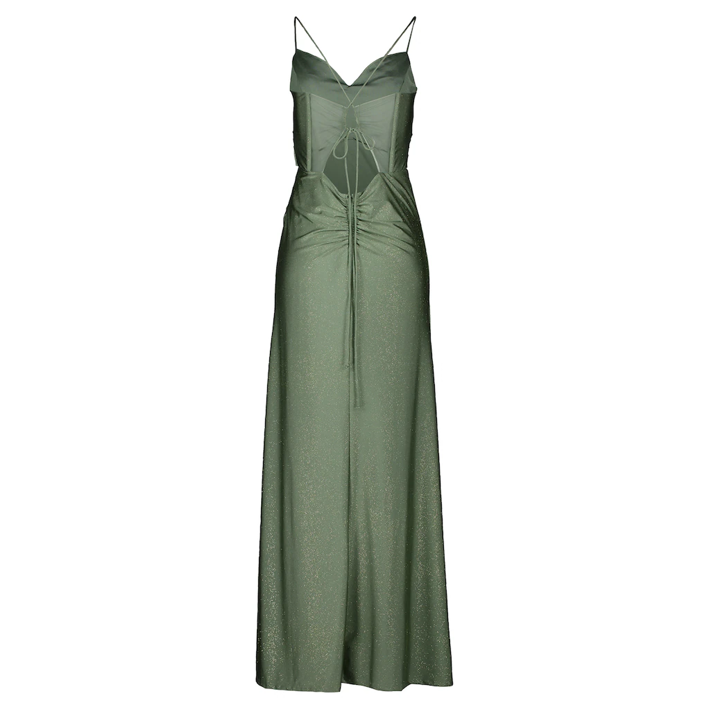 Vera Mont Abendkleid »Vera Mont Abendkleid Im Glitzer-Look« Wickel-Design
