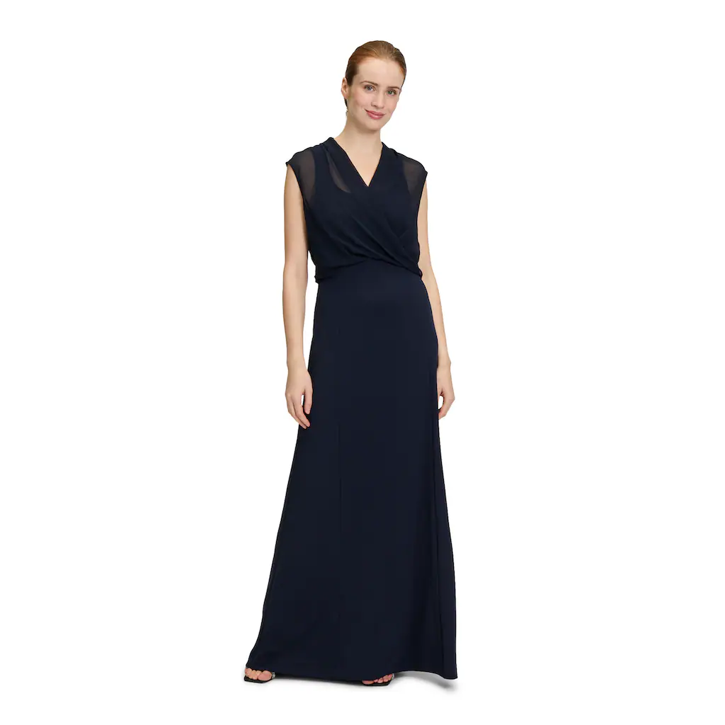 Vera Mont Abendkleid »Vera Mont Abendkleid mit Raffung« Materialmix