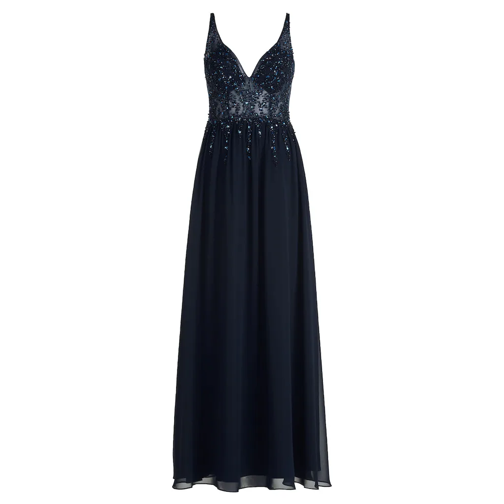 Vera Mont Abendkleid »Vera Mont Abendkleid Mit Stickerei« Glitzersteine